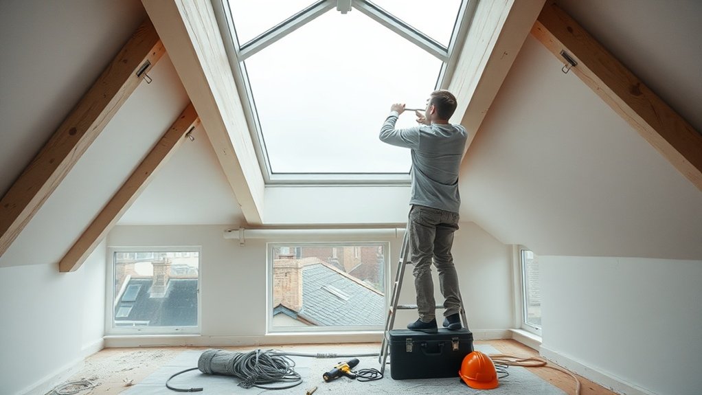 Electric Skylight Installation Twickenham