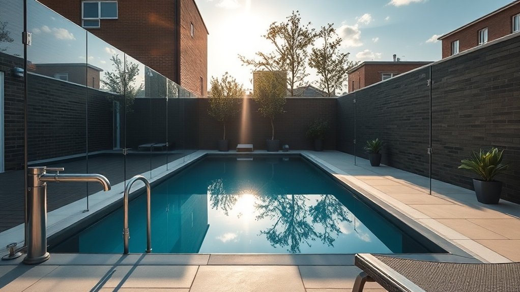 Pool Glass Fencing Twickenham