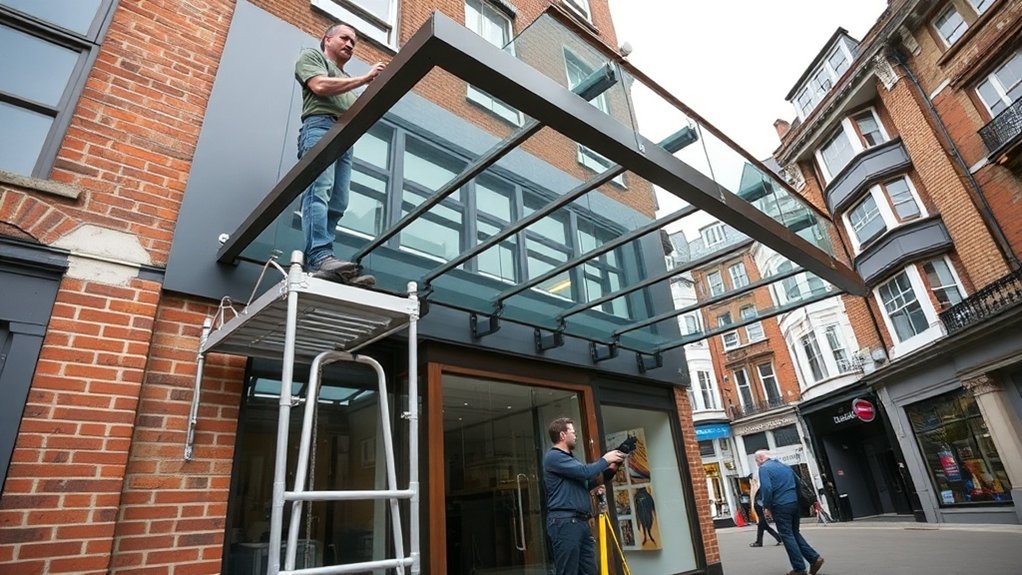 Shopfront Canopy Twickenham